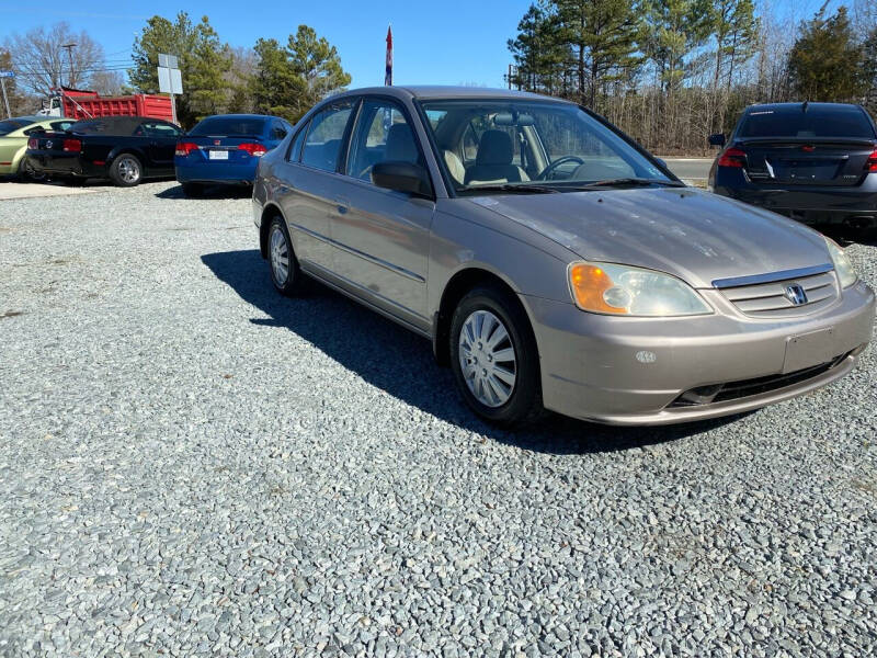 2002 Honda Civic for sale at Massi Motors in Durham NC