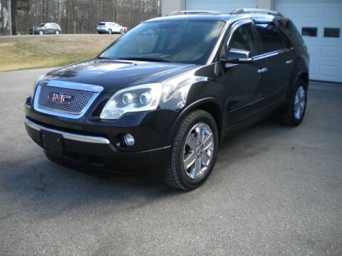2010 GMC Acadia for sale at Route 111 Auto Sales Inc. in Hampstead NH