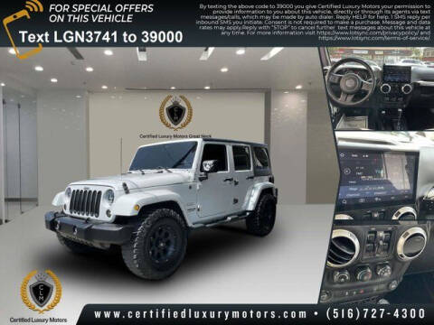 2013 Jeep Wrangler Unlimited for sale at Certified Luxury Motors in Great Neck NY