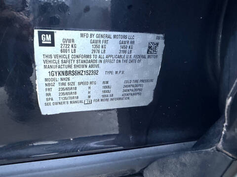 2017 Cadillac XT5 Luxury