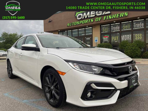 2021 Honda Civic for sale at Omega Autosports of Fishers in Fishers IN