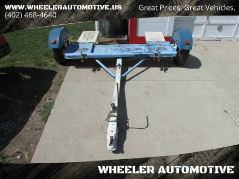 2005 Trailer Corporation of America Dolly (extra wide) for sale at WHEELER AUTOMOTIVE in Fort Calhoun NE
