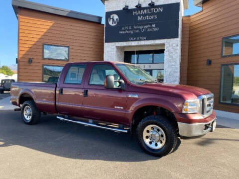 2005 Ford F-250 Super Duty for sale at Hamilton Motors in Washington UT