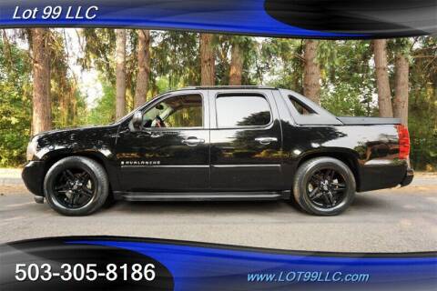 2008 Chevrolet Avalanche for sale at LOT 99 LLC in Milwaukie OR