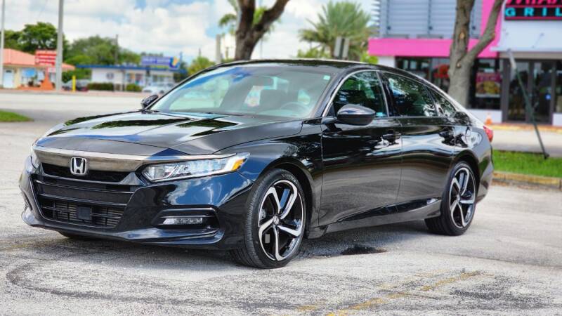 2019 Honda Accord for sale at Maxicars Auto Sales in West Park FL