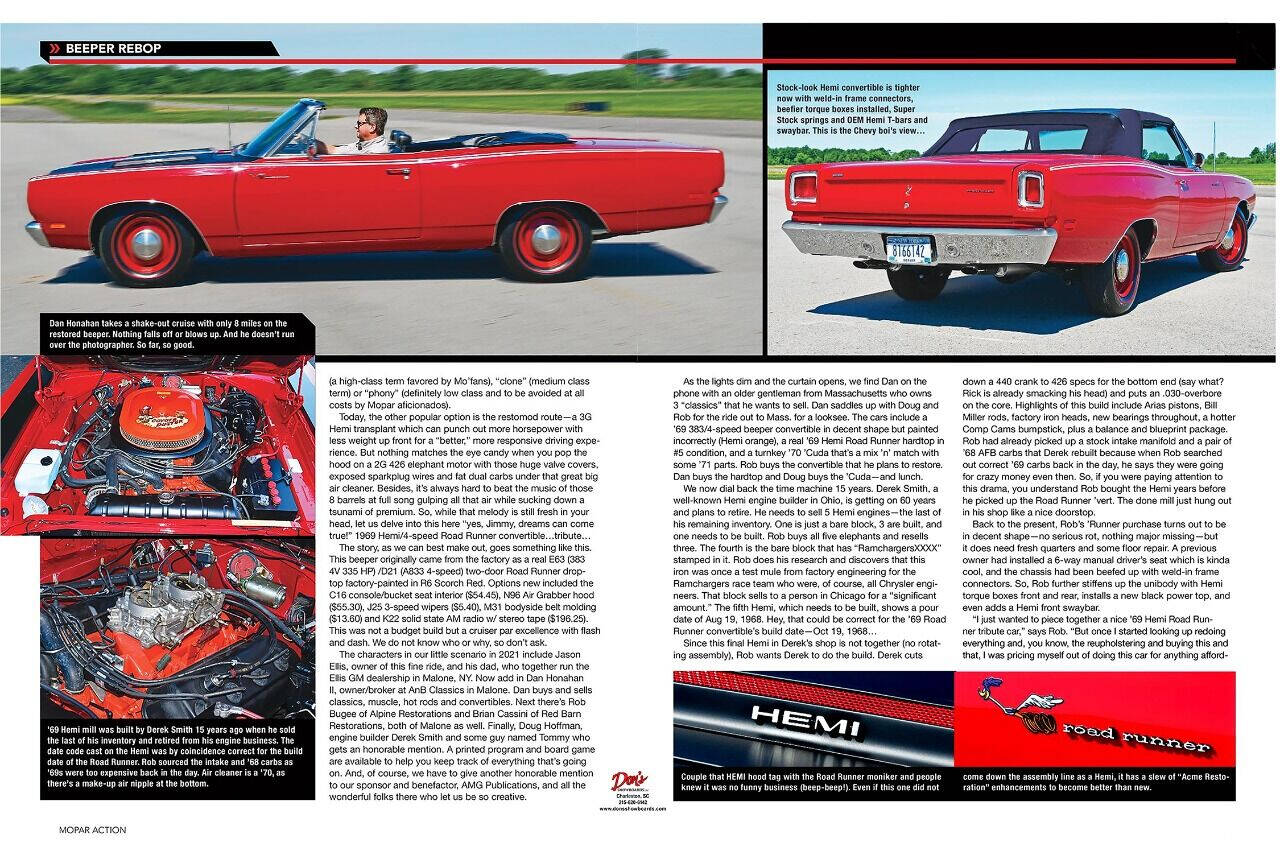1969 Plymouth Roadrunner JUST SOLD 3