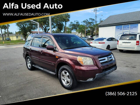 2008 Honda Pilot for sale at Alfa Used Auto in Holly Hill FL