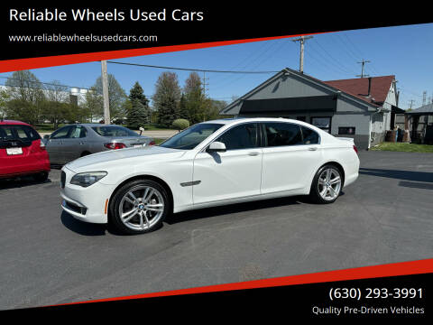 2012 BMW 7 Series for sale at Reliable Wheels Used Cars in West Chicago IL