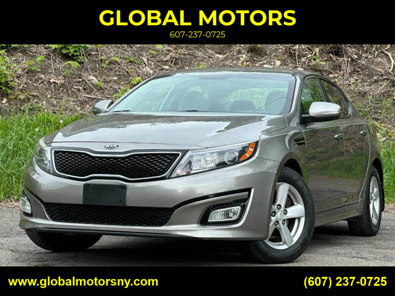 2015 Kia Optima for sale at GLOBAL MOTORS in Binghamton NY