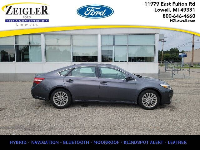 2015 Toyota Avalon Hybrid for sale at Zeigler Ford of Plainwell- Jeff Bishop in Plainwell MI
