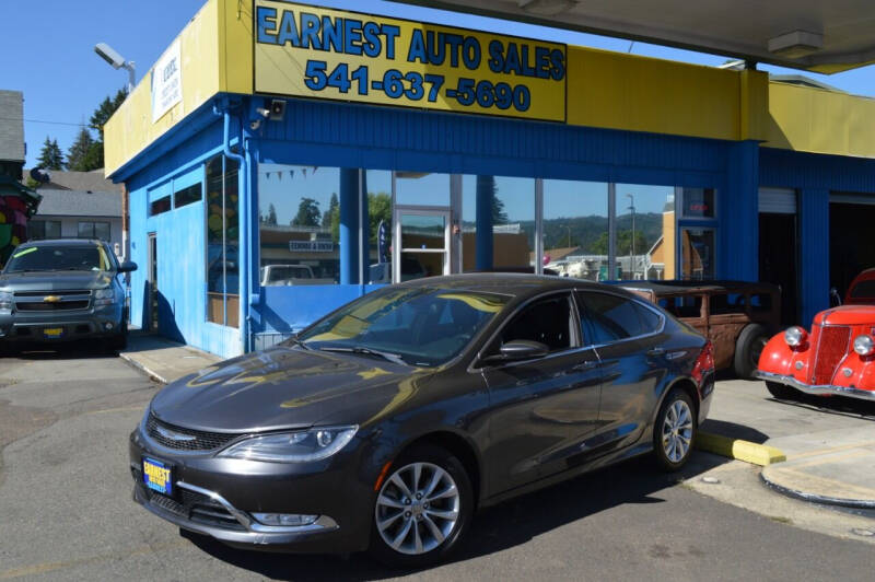 2015 Chrysler 200 for sale at Earnest Auto Sales in Roseburg OR