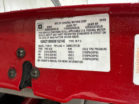 1999 Chevrolet Blazer LS