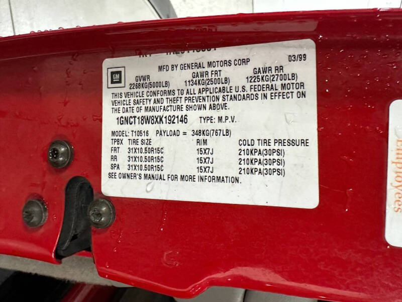 1999 Chevrolet Blazer LS