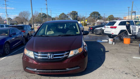 2014 Honda Odyssey for sale at TOWN AUTOPLANET LLC in Portsmouth VA