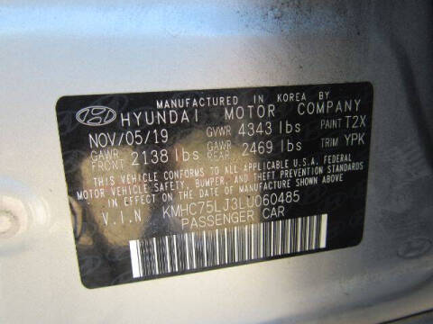 2020 Hyundai Ioniq Electric SE