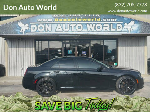 2018 Chrysler 300 for sale at Don Auto World in Houston TX