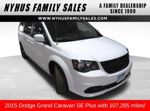 2015 Dodge Grand Caravan for sale at Nyhus Family Sales in Perham MN