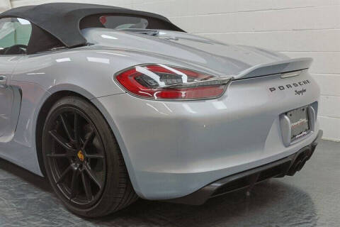 2016 Porsche Boxster Spyder