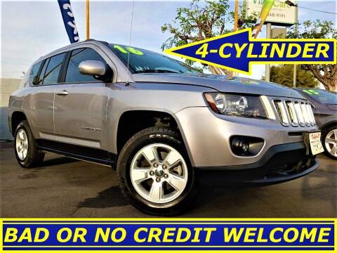2016 Jeep Compass for sale at ALL STAR TRUCKS INC in Los Angeles CA