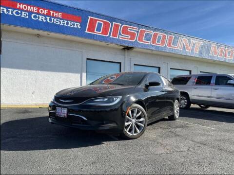2015 Chrysler 200 for sale at Discount Motors in Pueblo CO
