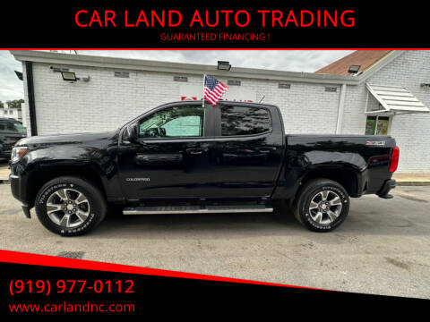 2018 Chevrolet Colorado for sale at CAR LAND  AUTO TRADING in Raleigh NC
