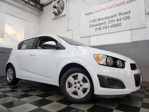 2015 Chevrolet Sonic for sale at County Car Credit in Cleveland OH