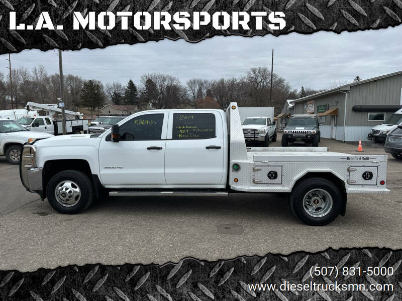 2019 Chevrolet Silverado 3500HD for sale at L.A. MOTORSPORTS in Windom MN