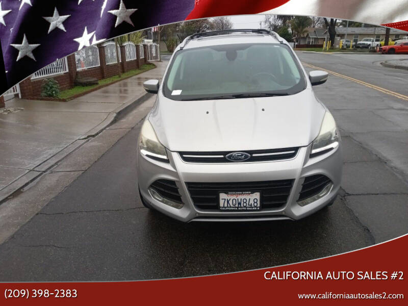 2013 Ford Escape for sale at CALIFORNIA AUTO SALES #2 in Livingston CA