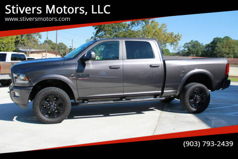 2016 RAM Ram Pickup 2500 for sale at Stivers Motors, LLC in Nash TX