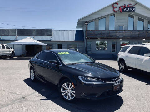 2015 Chrysler 200 for sale at Epic Auto in Idaho Falls ID
