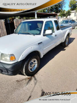 2008 Ford Ranger for sale at Quality Auto Outlet in Vista CA