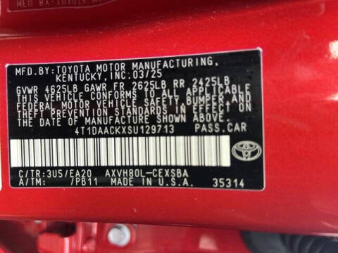 2025 Toyota Camry SE