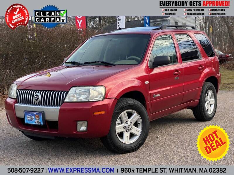 2007 Mercury Mariner Hybrid for sale at Auto Sales Express in Whitman MA