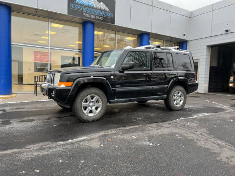 2007 Jeep Commander for sale at Rocky Mountain Motors LTD in Englewood CO