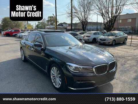 2018 BMW 7 Series for sale at Shawn's Motor Credit in Houston TX
