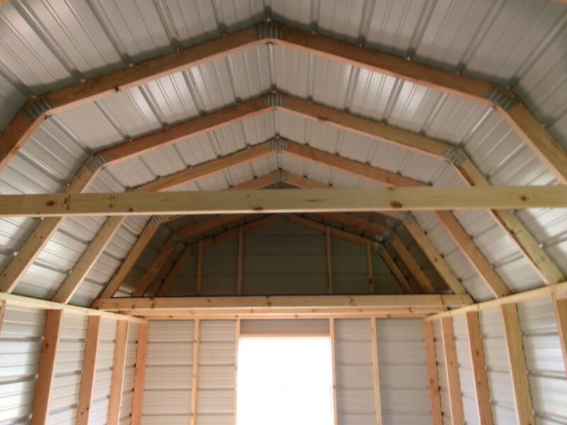 10 x 20 metal lofted barn
