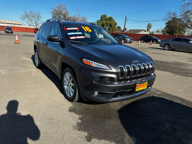 2016 Jeep Cherokee for sale at Mega Motors Inc. in Stockton CA