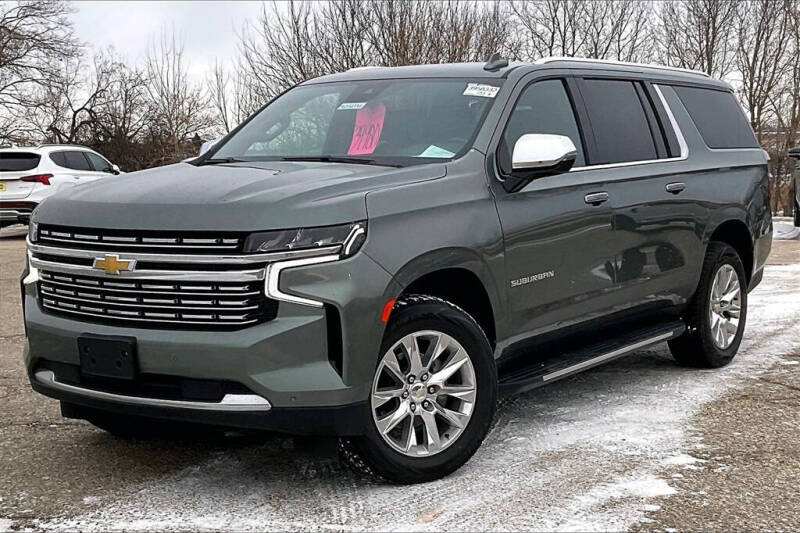 Used 2023 Chevrolet Suburban Premier with VIN 1GNSKFKD9PR134623 for sale in Montevideo, Minnesota