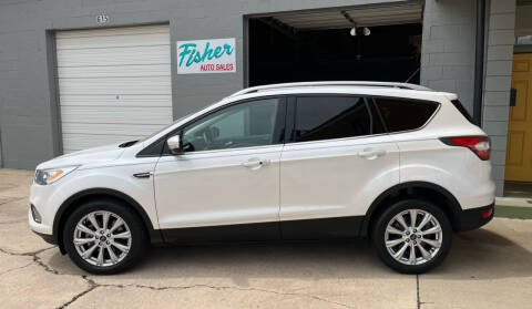 2017 Ford Escape for sale at Fisher Auto Sales in Longview TX