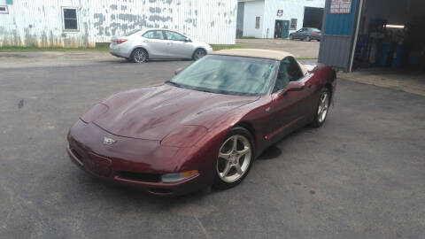 2003 Chevrolet Corvette for sale at Hanson Road Auto Sales Inc in Cassadaga NY