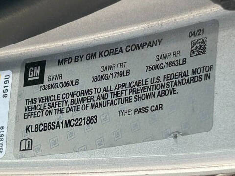 2021 Chevrolet Spark LS CVT