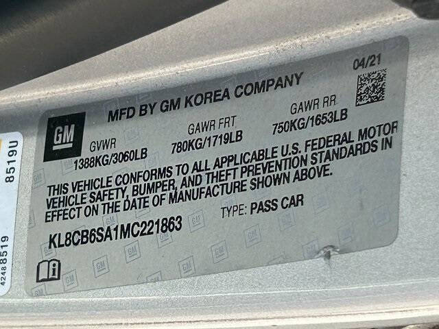 2021 Chevrolet Spark LS CVT