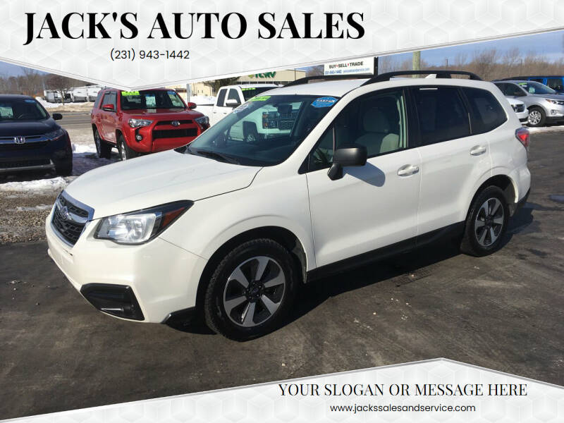 2018 Subaru Forester for sale at JACK'S AUTO SALES in Traverse City MI