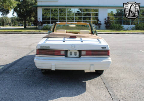 1986 Chrysler Le Baron Mark Cross