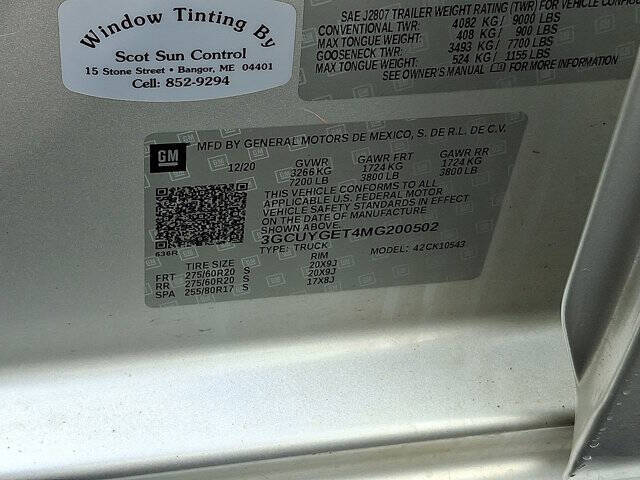 2021 Chevrolet Silverado 1500