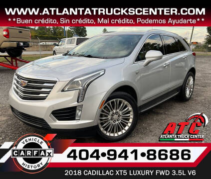 2018 Cadillac XT5 for sale at ATLANTA TRUCK CENTER LLC in Doraville GA