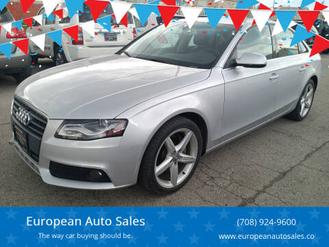 2011 Audi A4 for sale at European Auto Sales in Bridgeview IL