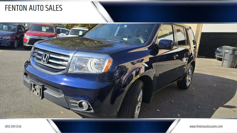 2015 Honda Pilot for sale at FENTON AUTO SALES in Westfield MA