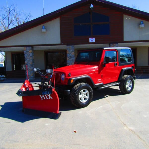 Used 2003 Jeep Wrangler SPORT with VIN 1J4F449S33P357513 for sale in Sheridan, WY