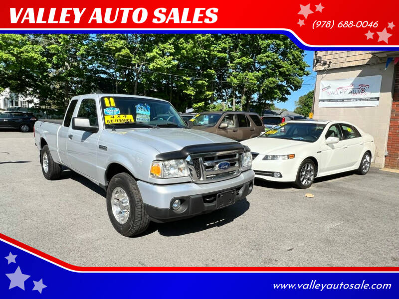 2011 Ford Ranger for sale at VALLEY AUTO SALES in Methuen MA